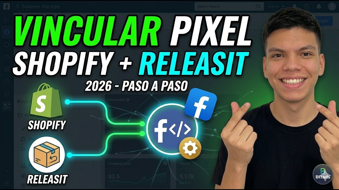Relesit Vincular Pixel de Facebook a Shopify y Releasit 2026 | Bttads - YouTube