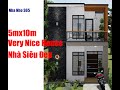 #NhaNho365 |Nice Small House 2 Floors 4 Bedrooms. Nhà cực đẹp 5mx10m 2 tầng 4 phòng ngủ