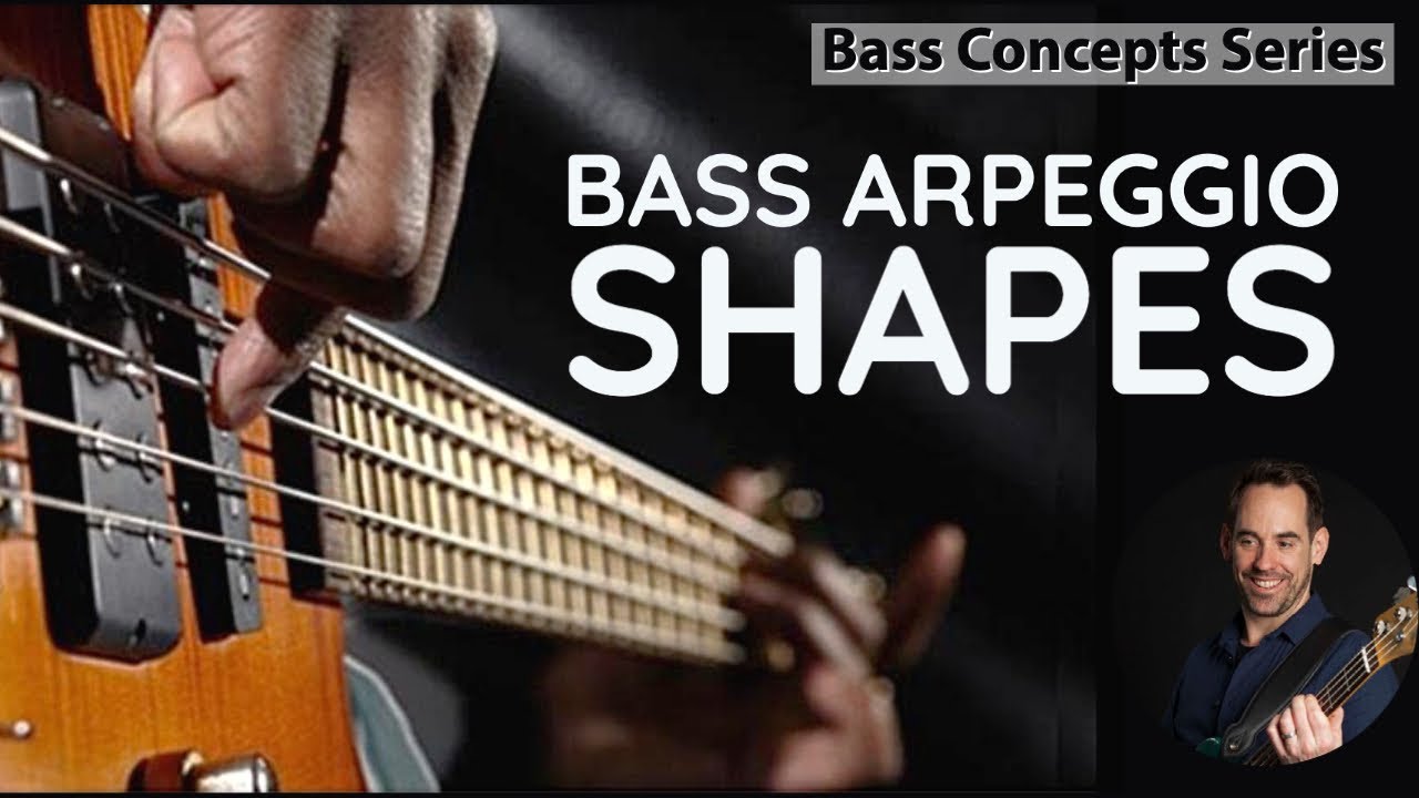 Learn Bass Guitar Arpeggio Fretboard Shapes (No.115) YouTube