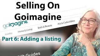 6 Adding a listing to a Goimagine shop