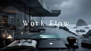 Deep Focus Music for Productive Deep Work ~ Ocean Waves for Ultimate Concentration & Study