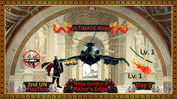 Lv. 1 Sword Lv. 1 Ninpo No Health Upgrade ULTIMATE Ninja Gaiden 3 RE Day 2
