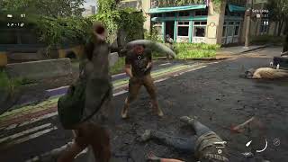Crazy fight in The Last Of Us Part II No Return Mode