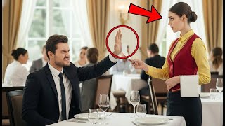 Billionaire Asks The Waitress for Financial Advice as a Joke — But Her First Words Leave Him