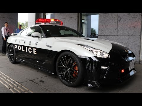 新品未開封！MINIGT GT-R R35 POLICE MINI GT 147 Nissan GT-R R35 Type 1 Rear Wing Version 1 LB