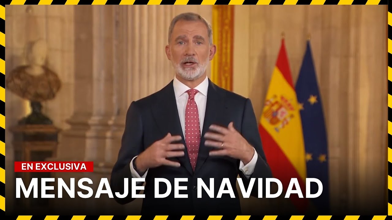 🔴 Mensaje de Navidad 2025 de SM el Rey Felipe VI