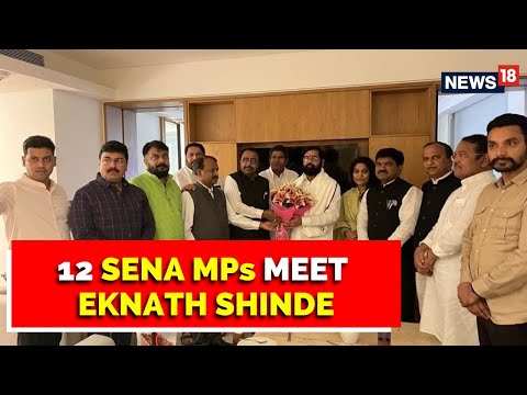 Video Another Divide In Shiv Sena? 12 Sena MPs Meet Shinde,... - youtube