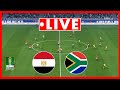 LIVE Egypt Vs South Africa Africa Cup Of Nations 2025 Match LIVE Today 