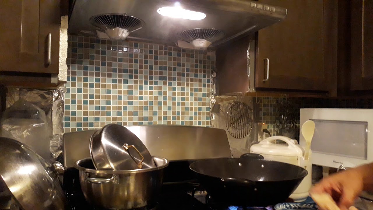 Range Hood Suction Test YouTube