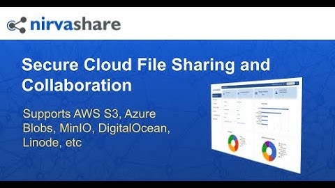 Enterprise Secure File Sharing of Cloud Storage such as AWS S3, Azure, Digital Ocean Space, MinIO.