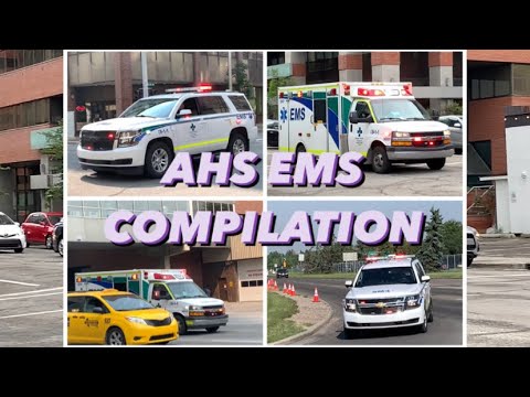 Compilation of AHS EMS Unit Responding Code 3 - YouTube