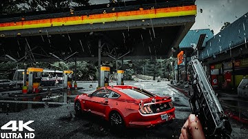 GTA V: Next Gen Ultra Realistic Graphics Mod Gameplay With Weather Enhancement Ray Tracing 4K60FPS