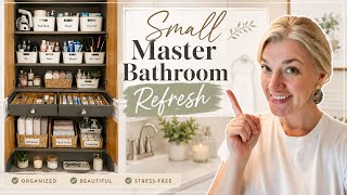Master Bathroom Decluttering/Organization | Simple Summer Supper | Southern Pimento Cheese