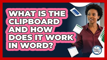 What Is The Clipboard And How Does It Work In Word? - Docs and Sheets Pro