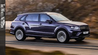 2023 Bentley Bentayga EWB | Grey Violet/Rose Gold | Driving, Interior, Exterior