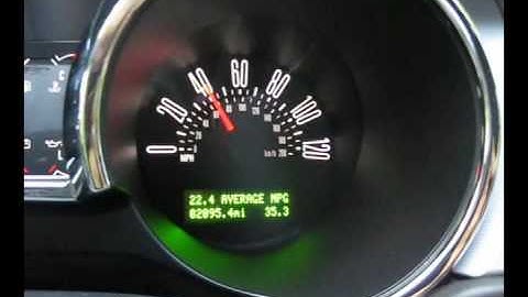 2009 Mustang V6 4.0 stock 0-60