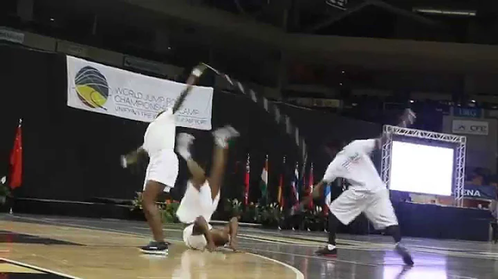 EBENE DOUBLE DUTCH 2ND PLACE WINNER WORLD CHAMPIONSHIP 2014 #WJRF