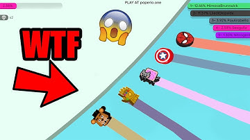 Paper.io 2 OUTSIDE of MAP INVINCIBLE HACK! EASY 100% Map Control INSTANT WIN!