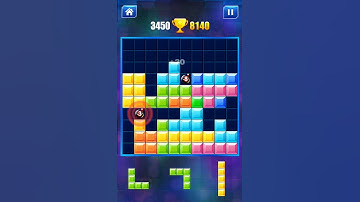 ASMR Tetris Block Puzzle Gameplay #shorts #asmr #relaxing #satisfying #203