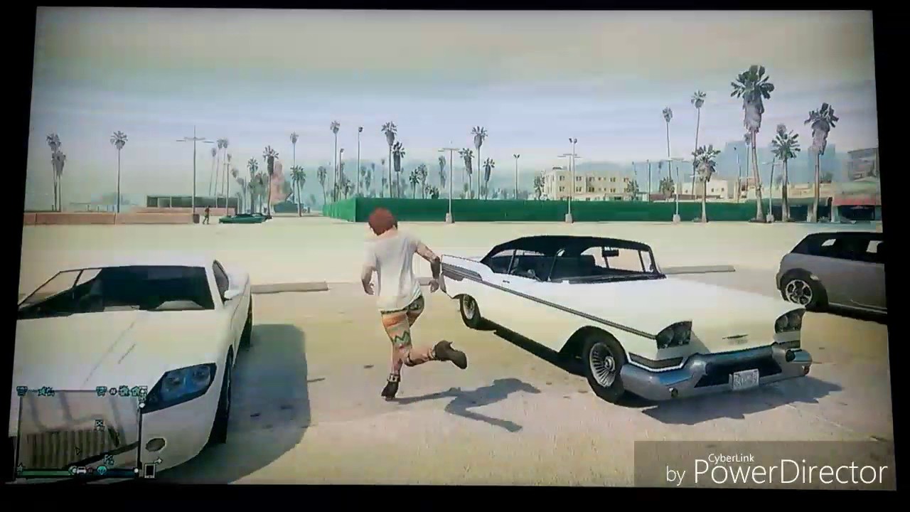 Screwing around in GTA5 PS3 - YouTube