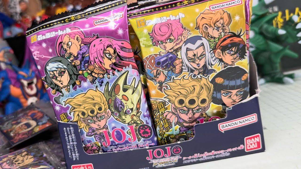 JoJo's Bizarre Adventure Golden Wind Sticker Wafers Episodio 02