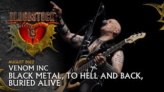 VENOM INC - Black Metal To Hell And Back Buried Alive - Bloodstock 2022