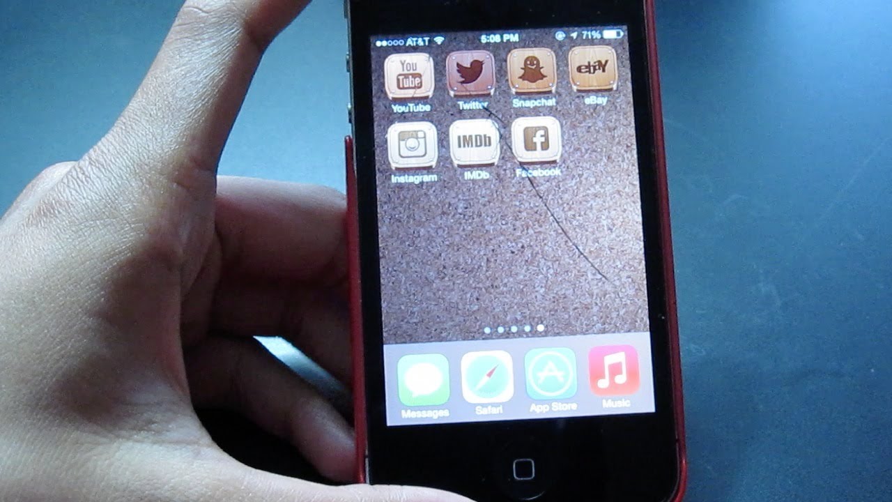 How To Change Icons On IPhone iPod Touch Without Jailbreaking YouTube