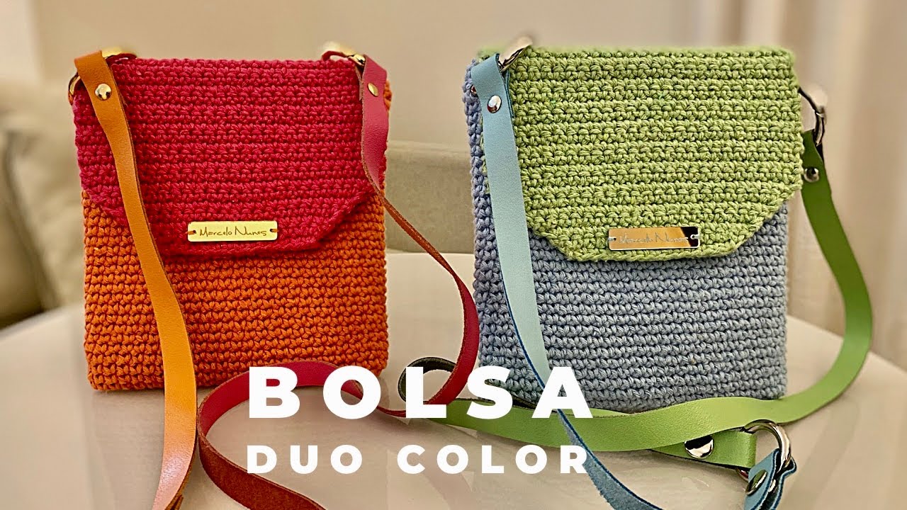 bolsa with colorful strap