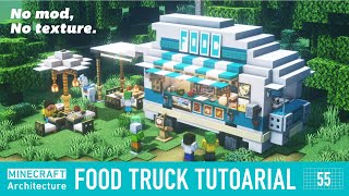 [Minecraft] Real architect's building base in Minecraft / Food truck #55