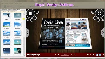 3DBook Course:Guildance for export design settings as theme with 3D PageFlip Software?
