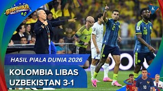 Hasil Piala Dunia 2026 Uzbekistan Vs Kolombia 1-3, Pasukan Cannavaro Kalah di Laga Debut