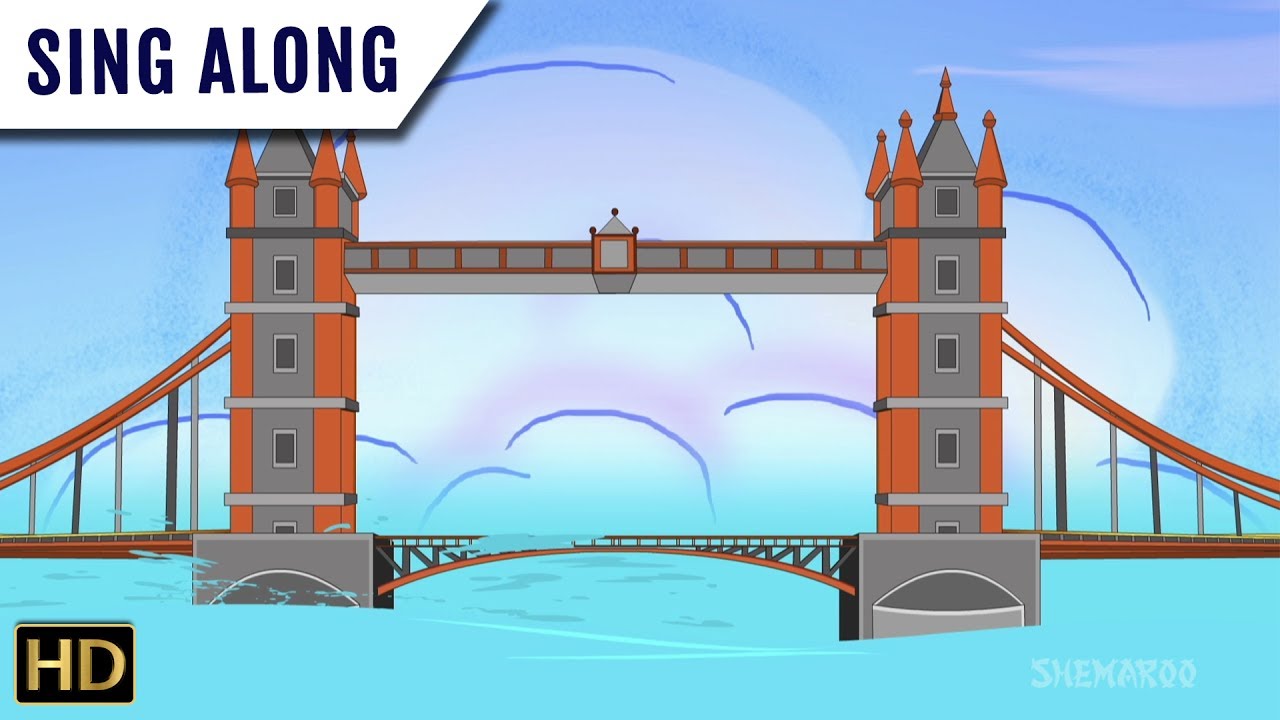 London Bridge Is Falling Down (HD) Sing Along Nursery Rhymes For Kids | Shemaroo Kids Junior