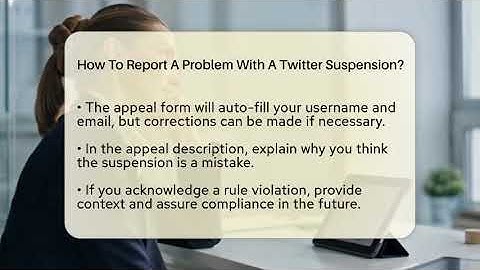 How To Report A Problem With A Twitter Suspension? - Everyday-Networking