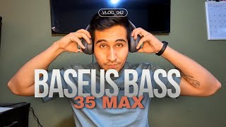 Baseus Bass 35 Max - Audífonos Con Batería Infinita - Vlog042