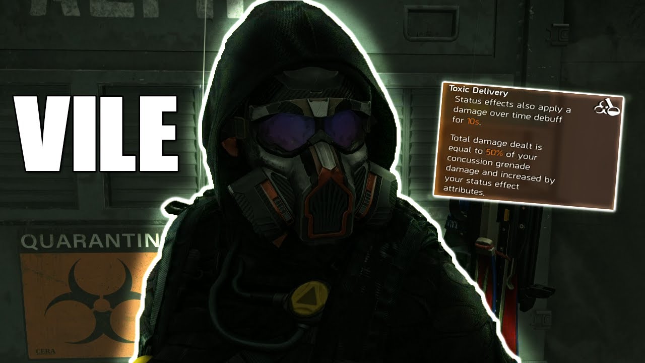 The Division 2 Vile Mask Season 2 Exotic YouTube