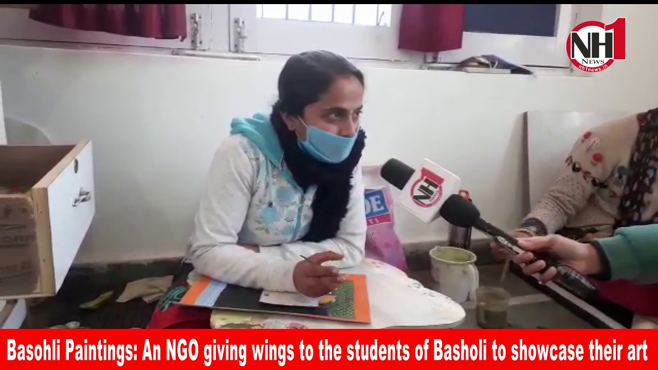 Basohli Paintings: An NGO giving wings to the students of Basholi to showcase their art