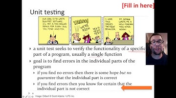 Testing, Part 1: Debugging and Testing