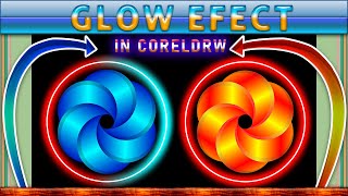 How To Make a NEON TEXT EFFECT in CorelDRAW| Logo Neon light Effect | screenshot 3