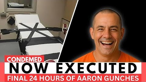 Aaron Gunches Execution | The Crime, Final Hours & His Last Words | Arizona Death Row