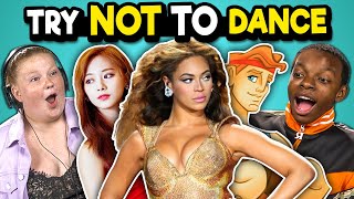 Professional Dancers React To Try Not To Dance Challenge