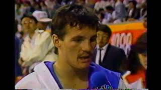 1988 Olympics Boxing Todd Foster Chun Jil-Chun Multi-Ring Bell Confusion coverage