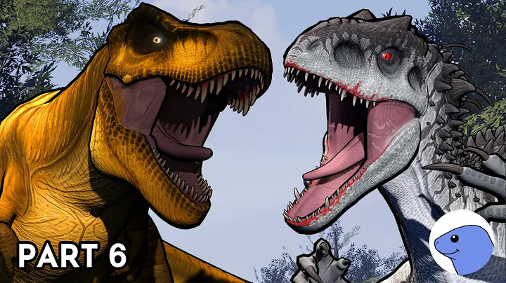 T.Rex vs Indominus Rex | Animation (Part 6)