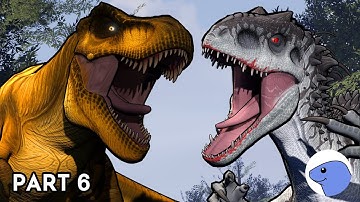 T.Rex vs Indominus Rex | Animation (Part 6)