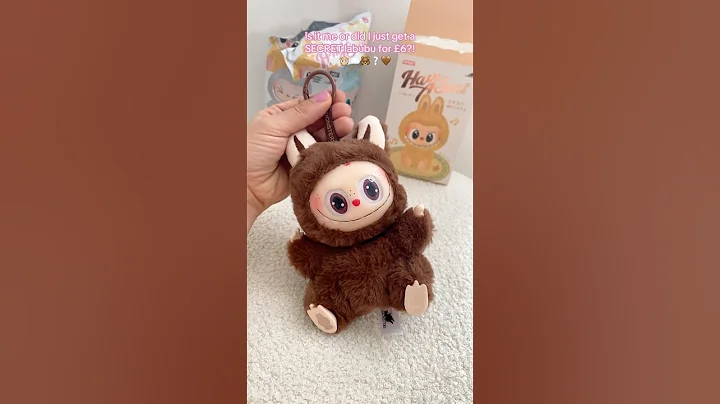 Unbox my *secret* labubu! 🐻🤎 #asmr #labubu #unboxing