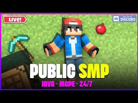 Public SMP 24/7 | Java + Pe Crack 1.19 Server | Minecraft Live - YouTube
