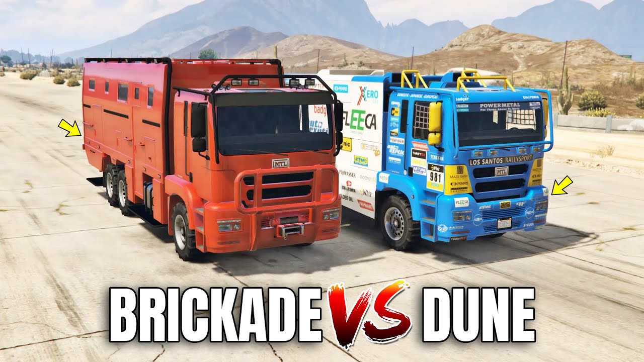GTA 5 ONLINE BRICKADE VS DUNE (WHICH IS BEST?) YouTube