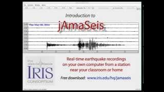 jAmaSeis—Teaching with Real-time seismic data (tutorial) screenshot 3