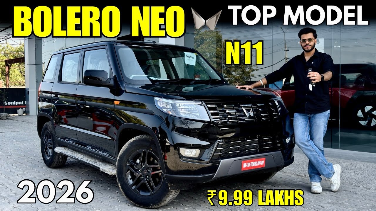 Mahindra Bolero Neo N11 2026 Model Detailed Review ✅ Bolero Neo Top Model Price & Features 🔥