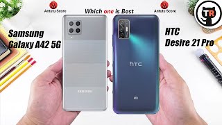 Samsung Galaxy A42 5G vs HTC Desire 21 Pro 5G