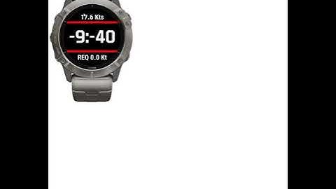 Sail Racer User Guide - Garmin Devices